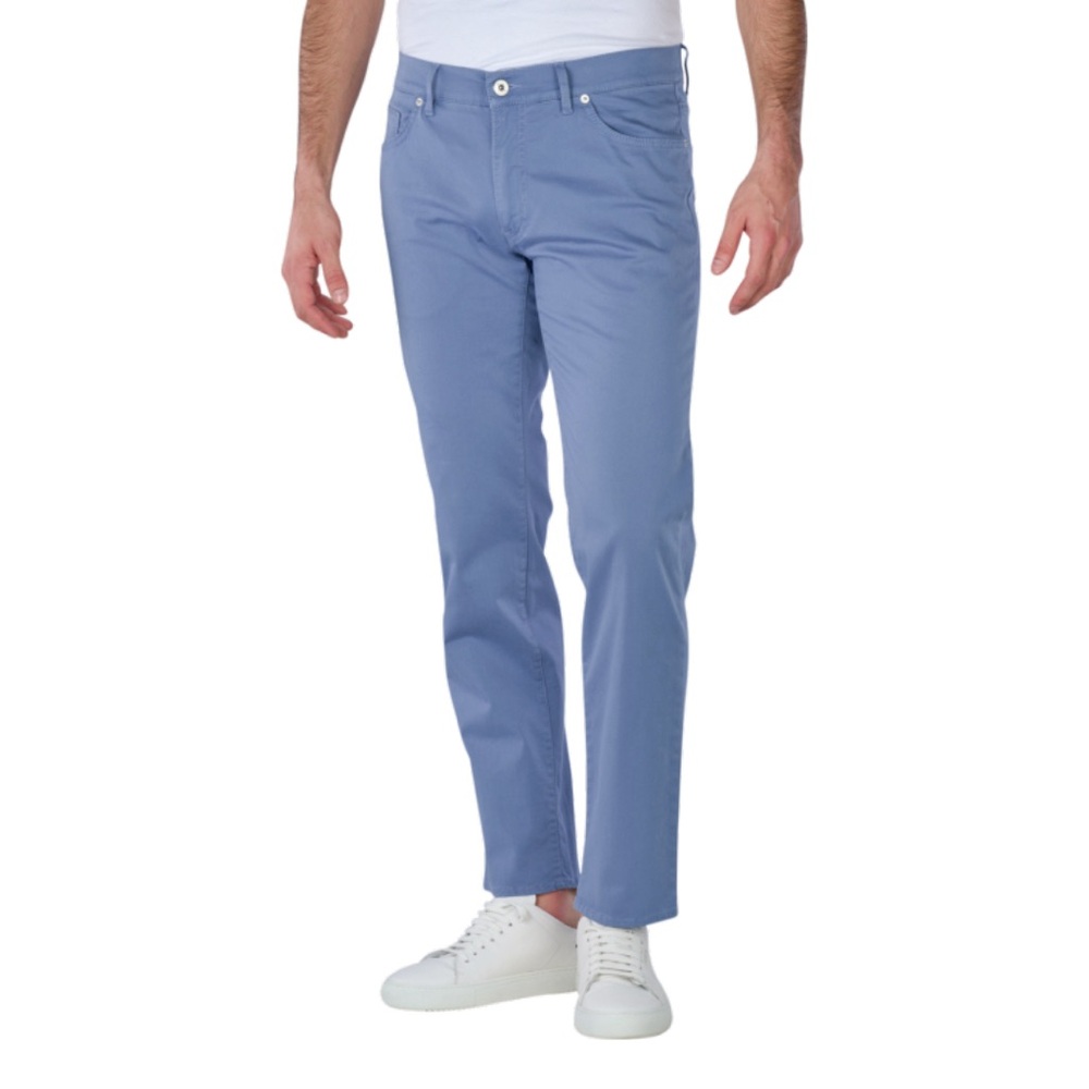 Brax Cadiz 5-Pocket Pants Straight Fit Blue Planet Size 36